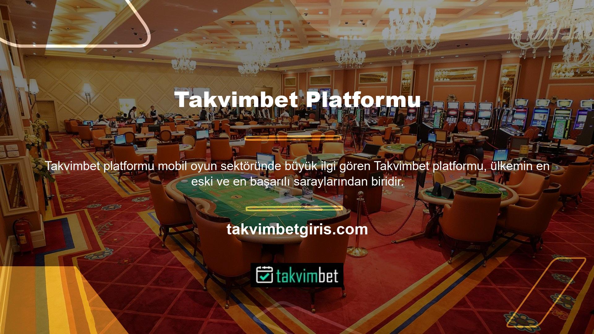 Online casino hizmeti veren platform, çok sayıda kullanıcısı ile ülkemizin en iyilerinden biridir
